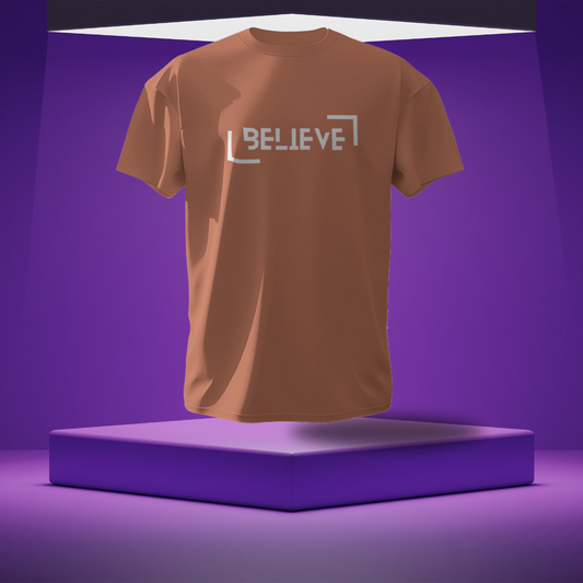 BELIEVE MENS T-SHIRT